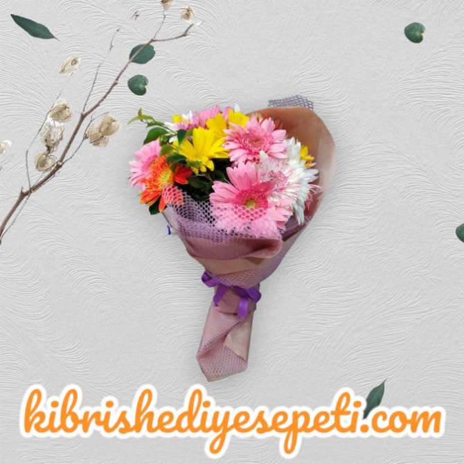 Gerbera Buketi Gerbera Buketi