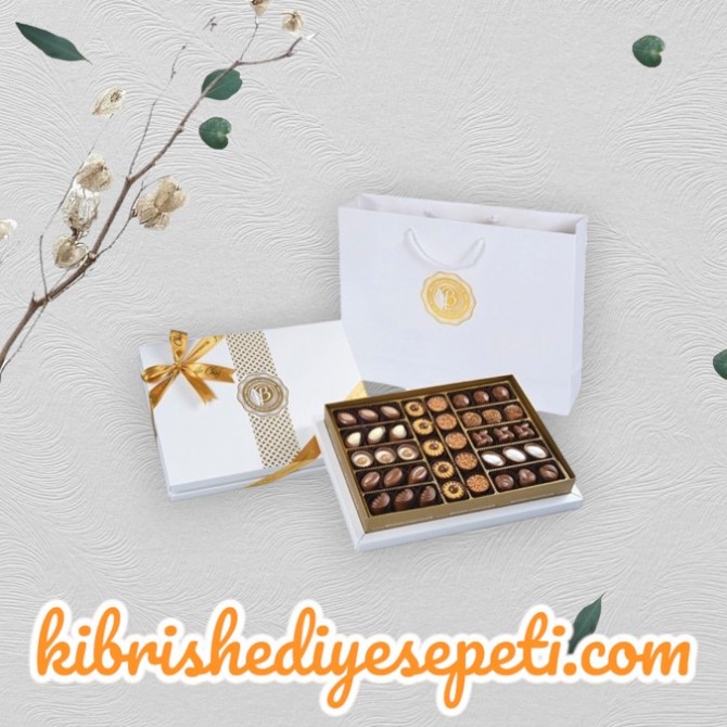 Beyaz Diamond El Yapımı Special Kutu Çikolata