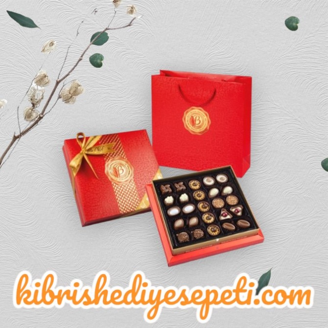 Kırmızı Diamond El Yapımı Special Kutu Çikolata