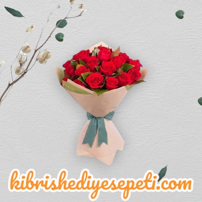 13 Kırmızı Gül Buketi 13 Kırmızı Gül Buketi