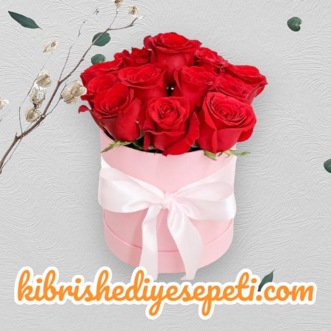 Kutuda 13 Kırmızı Gül Kutuda 13 Kırmızı Gül